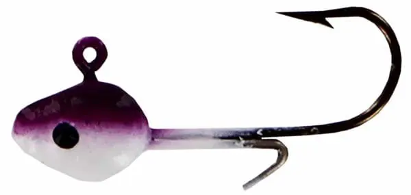 thumbnail image 2 of Mustad Sickle Big Eye Minnow Jig Heads – #2 Hook – 1/32, 1/16, 1/8 Oz – 100 Pack 2 of 5