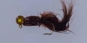Hal fly fishing jigs in various colors and sizes