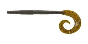 Big bite baits k tail worms in various colors