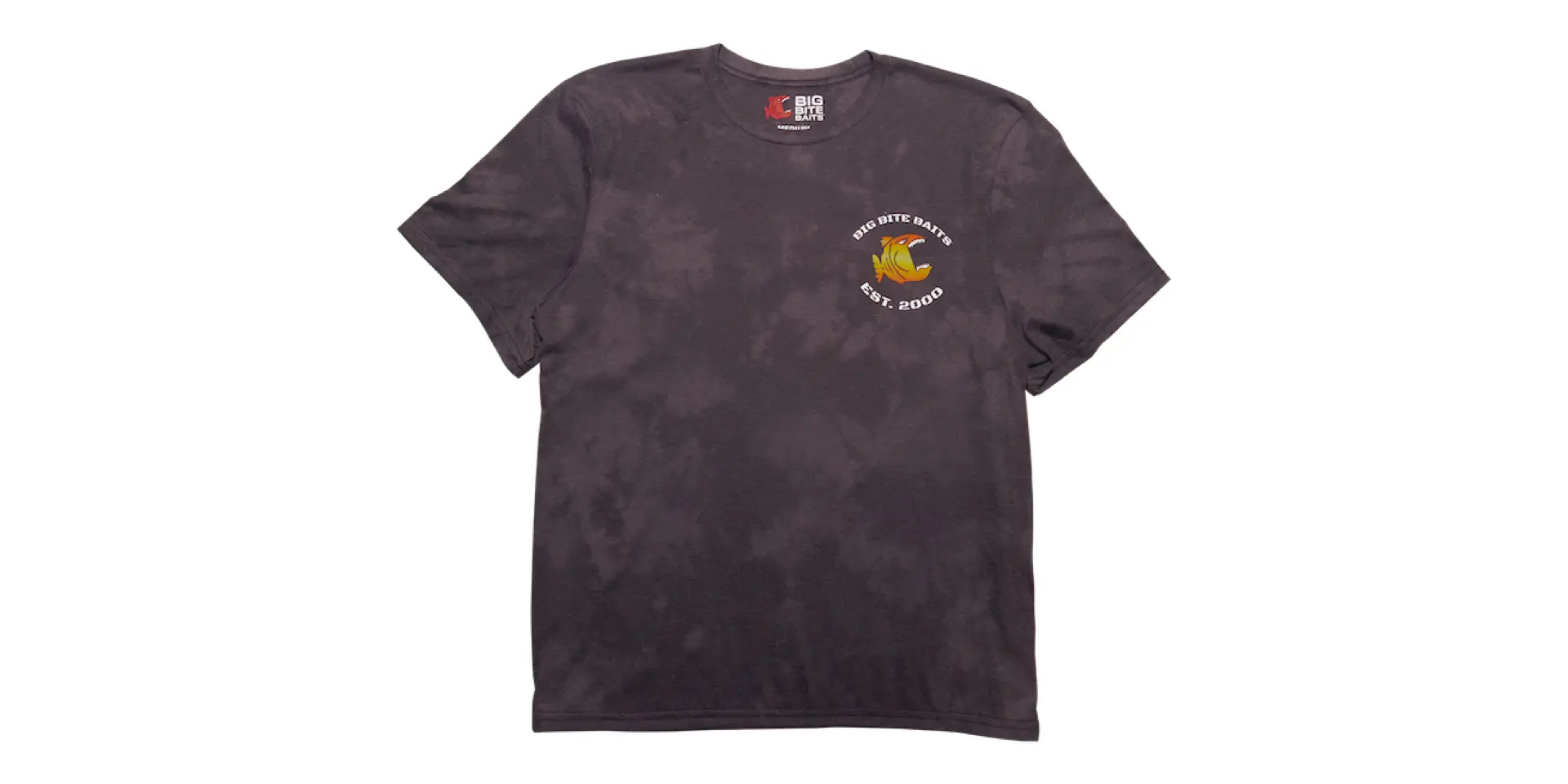 Short Sleeve Tee Crappie Silhouette Black
