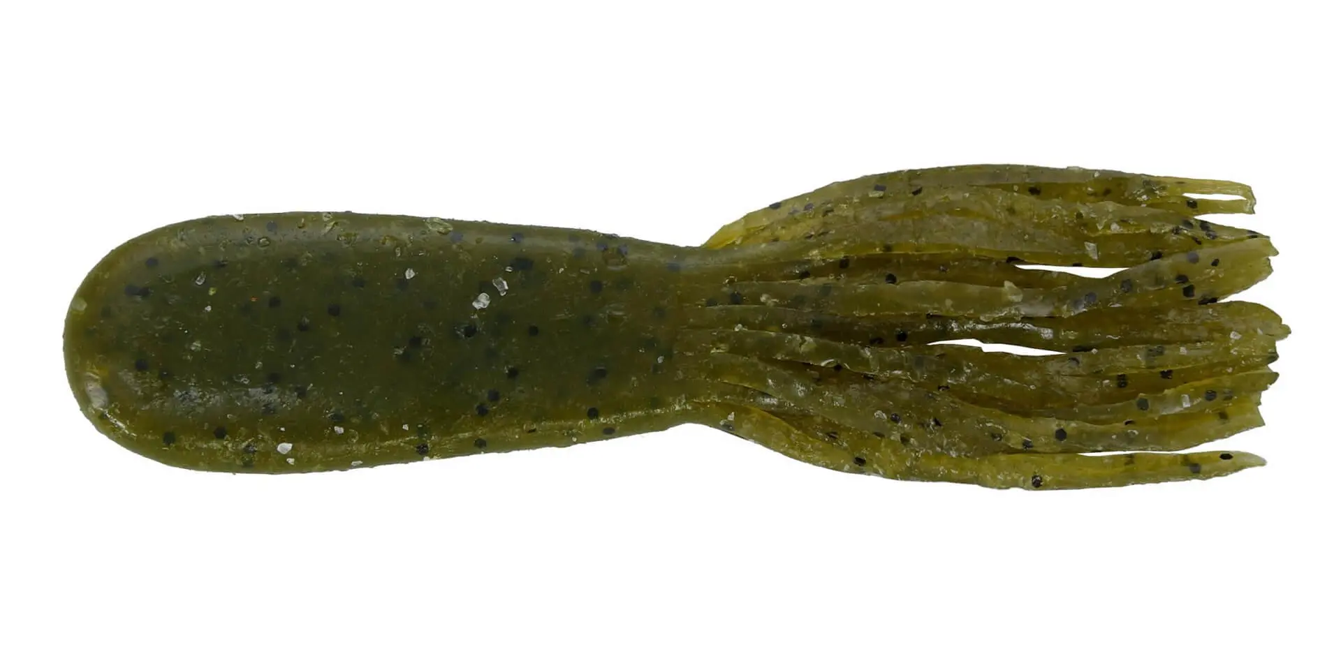 4" Flat Tube Green Pumpkin