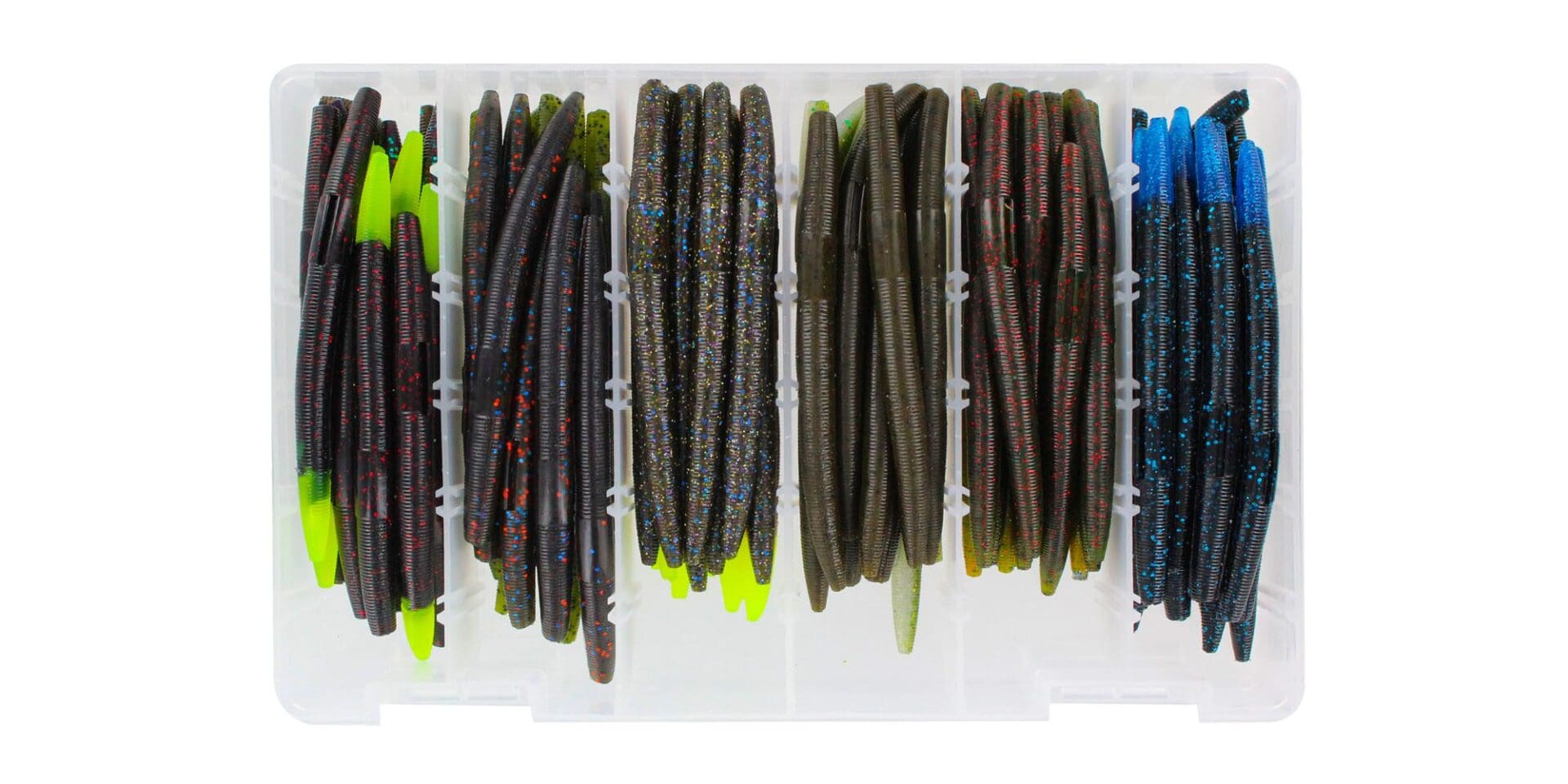 5 Junebug Stick Worm, Soft Plastic Bait, Senko Style, Bass Fishing 