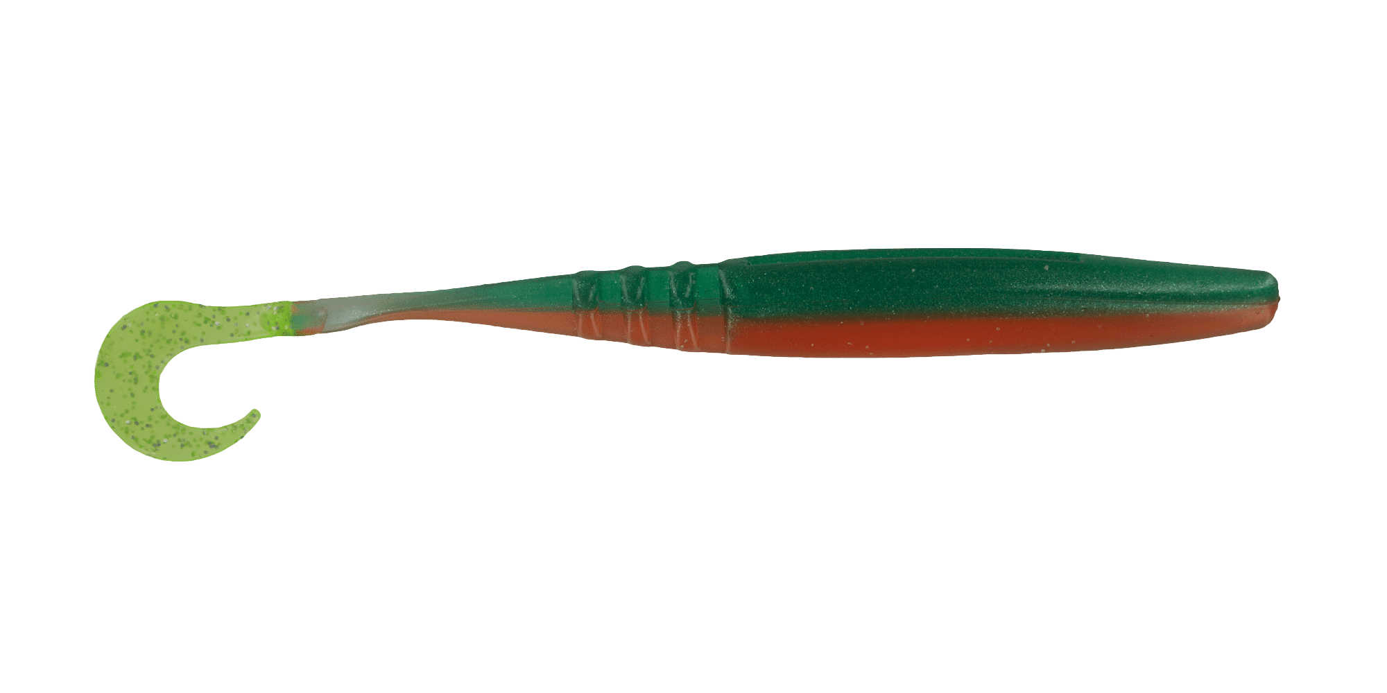 24 jointed jerk minnow curly tail wally world Big Bite Baits