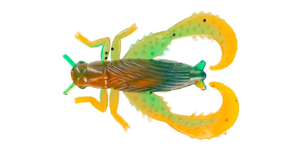 30) 1 MINI CRAW crappie panfish leurre écrevisse plastique doux corps
