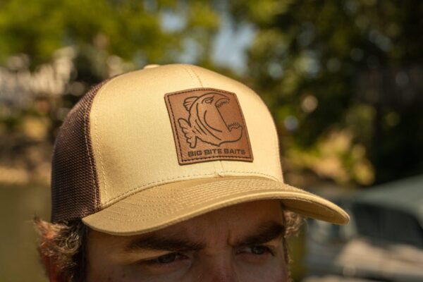 Big Bite Leather Patch Hat