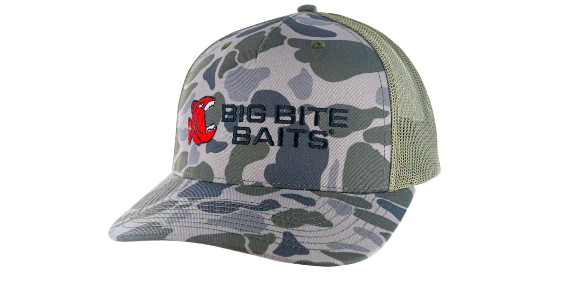 Big Bite Camo Hat - Big Bite Baits